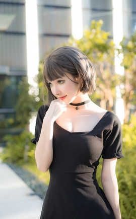 一千只猫薄禾-黑裙[16P]