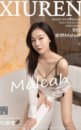 XIUREN秀人网 2021.01.25 No.3042 安然Maleah[87P]