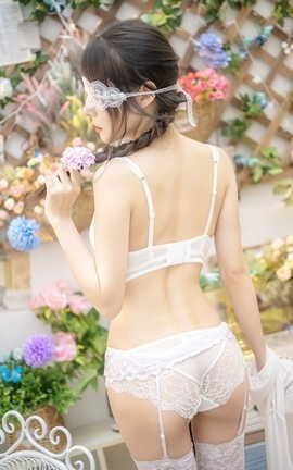 香草喵露露 – 白色玫瑰[48P]