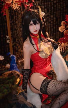 铁板烧鬼舞w – 大凤旗袍[30P]