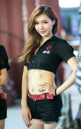 睿奢文化摄影写真集 Vol.0025 紧身赛车服美女[103P]