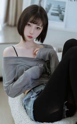 许岚LAN 半透毛衣[40P]