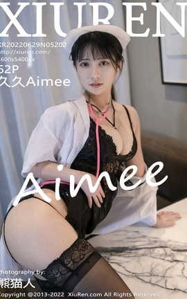 XIUREN秀人网 2022.06.29 VOL.5202 久久Aimee[63P]