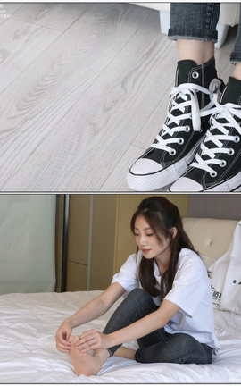 袜啵啵BoBoSocks NO.220 小沫-两双板鞋[3840X2160 25分57秒]