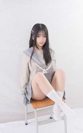 精美萝莉丝袜写真 轻兰映画 Grand.008 美代Miyo 日系水手服学妹[82P]