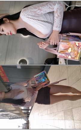 街拍 爱上陌生人–情人节快乐 part1#1[3840X2160][6分38秒]