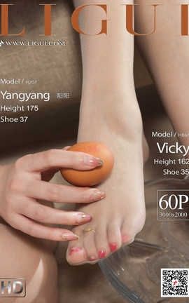 丽柜写真Ligui 2020.05.08 Vicky&Yangyang[61P]