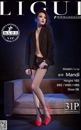 丽柜写真Ligui 2014.12.14 模特 曼蒂[28P]