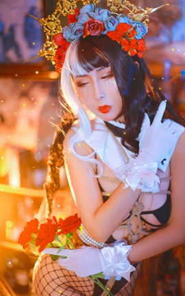 奶桃 修女 奶牛内衣[37P]