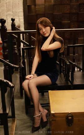 IESS异思趣向 2021.09.24 丝享家 928：婉苹《迷人黑色旗袍》[84P]