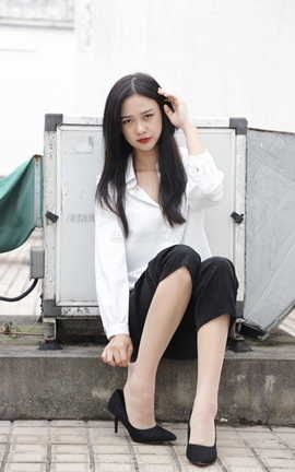 思话SiHua SJ054 橙子 职场气质[48P]