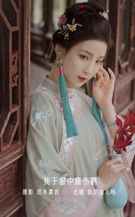 YITUYU艺图语 2022.12.25 我于窗中窥伤鹤 我是金儿呀[26P]