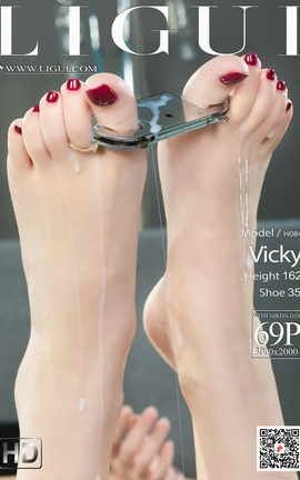 Ligui丽柜 2021.07.30 《缚欲天使》vicky[70P]
