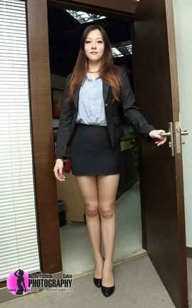 上海炫彩丝袜写真 No.470  菲菲_面试时间_01[10P]