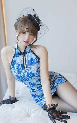 张思允Nice 内购无水印 青瓷旗袍[45P]