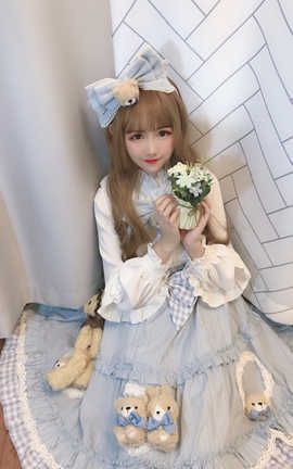 Miko酱ww-Lolita 粉蓝[9P]