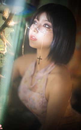 韩国写真PINK RIBBON 010 Uuuha Mood Pink[85P]