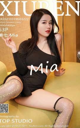 XIUREN秀人网 2021.03.19 No.3222 美七Mia[54P]