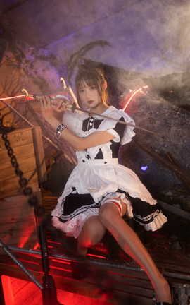 兔子Zzz不吃胡萝卜 – 阳光滨海 战斗女仆[51P]