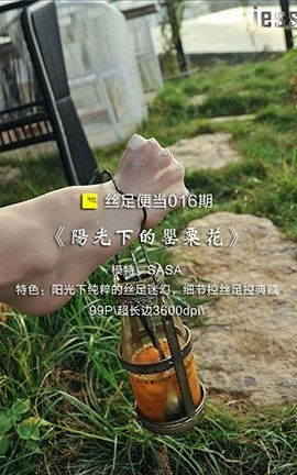 IESS异思趣向美足写真 丝足便当016 《阳光下的罂粟花》SASA[99P]