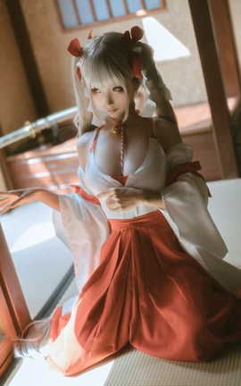 蠢沫沫-可畏 巫女[55P]