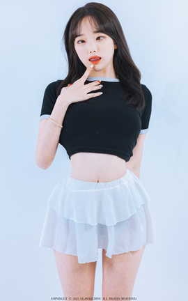 韩国写真GlamARchive BAEK SUL TANG No 6 CROBTOP SKIRT[51P]