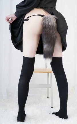 眼酱大魔王w-NO.007 补丁 蝴蝶结黑丝 裸足 兽耳[43P]