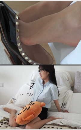 袜啵啵BoBoSocks NO.076 稚予-建行制服平底鞋肉丝[1920X1080][]